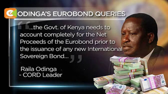 Ottobre 2016. Raila Odinga chiede al governo di spiegare come sono stati spesi più di 200 miliardi di scellini in Eurobond.