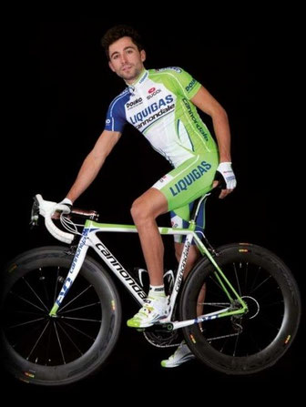 Foto courtesy: Liquigas cannondale, Moreno Moser nella foto ufficiale del 2012.