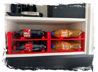 Fifo System für 500ml Getränte Flaschen (Firs in, First out)