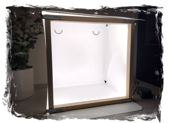 Beleuchtung für Faltbares Fotostudio.