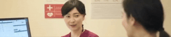 治療説明の様子