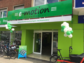 Die e-motion e-Bike Welt in Müster