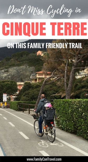 Family friendly cycling in Cinque Terre? Don't miss this unique experience! Click to read more at www.FamilyCanTravel.com | Family Travel | Travel with kids | Toddler Travel | #italy #levanto #cinqueterre #familytravel #travelwithchildren