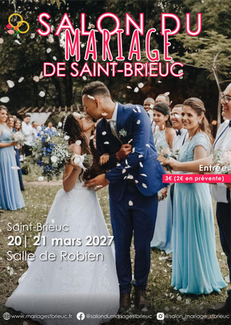 Salon du mariage de Saint-Brieuc - 20 et 21 Mars 2027