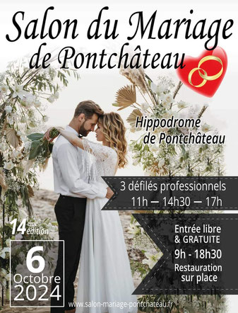 Salon du Mariage de Pontchâteau 06 Octobre 2024