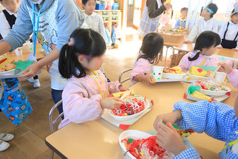 幼保連携型認定こども園 大浜幼稚園 千葉県 船橋市 薬円台 年間の主な行事について 秋 お店やさんごっこ