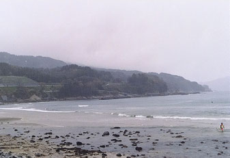 浪板海岸(1990年撮影)