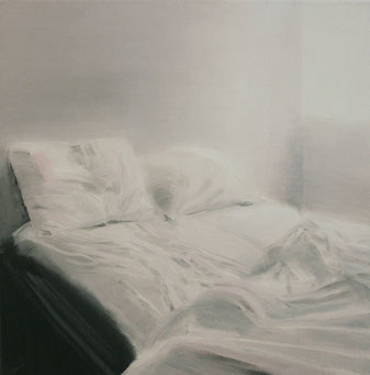 Bed 40x40cm 2008 oil on canvas