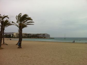 Het Arenal strand in Javea