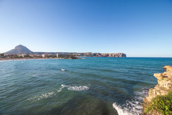 The Arenal beach in Javea