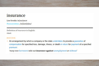 Definition of property insurance