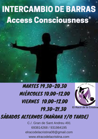 Clases de barras, curso de Barras,  Arlette Quintero, Arlette Quintero Terapias, Access Bars, Barras de Access, Access Consiousness, Access Barcelona, Access en español