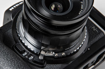 PIXCO NEX NIK Z Adapter im Test an der NIKON Z7. Foto: bonnescape.de