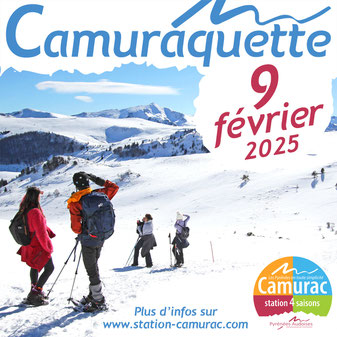 Camuraquette - randonnée raquettes à neige à Camurac