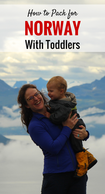 How to Pack for Norway with Toddlers