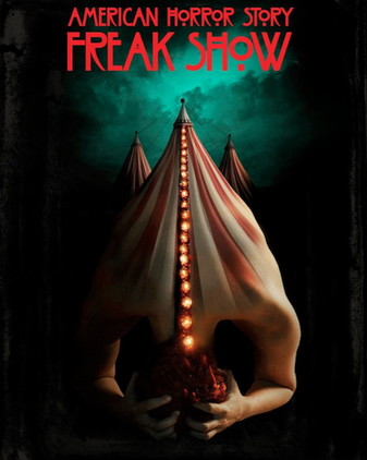 Figure 6. Une des affiches d'American Horror Story Freak Show, 2014