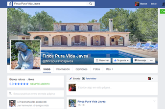 Facebook Finca Pura Vida Javea