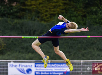 Jan siebert siegte im Hochsprung der U16 mit 1,64 m. (Foto: Jan-Hendrik Ridder)