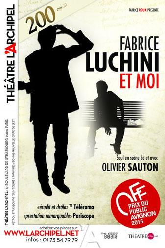 théâtre de l'archipel, fabrice luchini et moi,