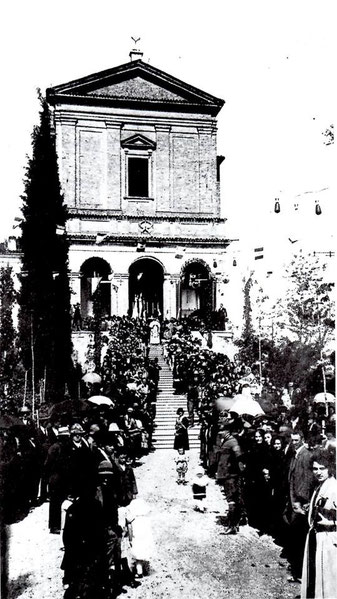 Il santuario nel 1921