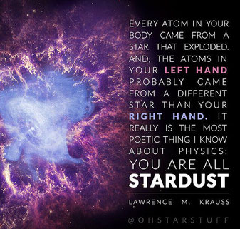 Stardust quote by Lawrence M. Krauss