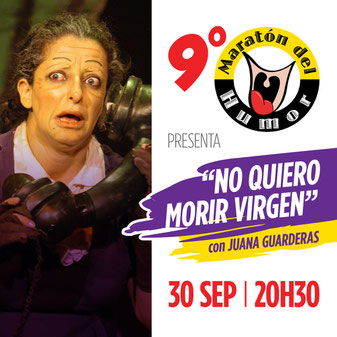 Juana Guarderas como "Aurelia Romero, la marujita cuencana" será la encargada de inaugurar el 9no. Maratón del Humor de SARAO.