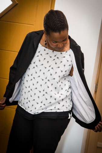 veste valentine, chez machine et top calypso, gasparine