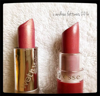 Lippenstifte in Rosenholztönen