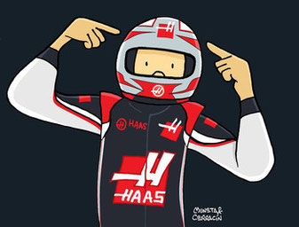 Kevin Magnussen by Muneta & Cerracín