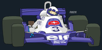 Didier Pironi by Muneta & Cerracín