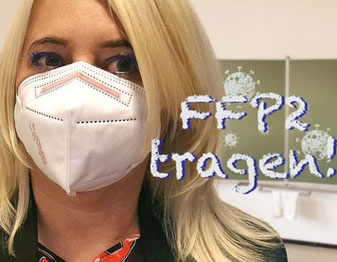 FFP2 tragen ! Bildbearbeitung PST