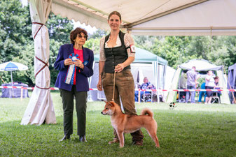 Tsukikagesou Pandora, Erfolgreich Shiba, CACIB Premstätten Hundeausstellung, Richter Erwin Deutscher, Richter Monika Petermayer, Dog Handling Pamela Vorderleitner, Dog Handling Melinda Forstenpointner
