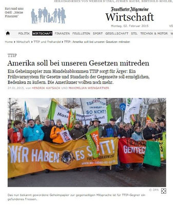 Frankfurter Allgemeine 27.01.2015