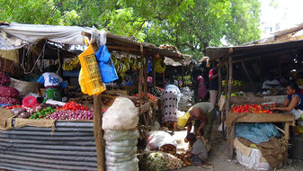 Malindi, il mercato.