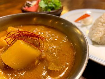 冬の季節カレー　大根カレー