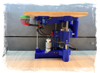 Untertischfräse V2.2 mit elektrischem Lift-System