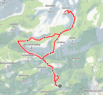 Querlstein, Hochmölbing, Hochmölbinghütte, Liezener Hütte, Brunnalm, Totes Gebirge, Wandern, Steiermark, Wörschach, Liezen, Ennstal