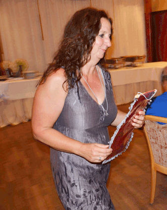 Deutsche Meisterband des VHGW, das am Abend vergeben wurde an Susanne Kordes