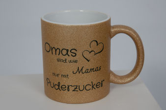 Tasse mit Spruch