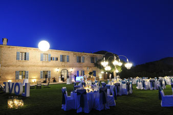 Wedding catering on a finca in Andratx