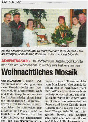 Presse-Bericht 2004