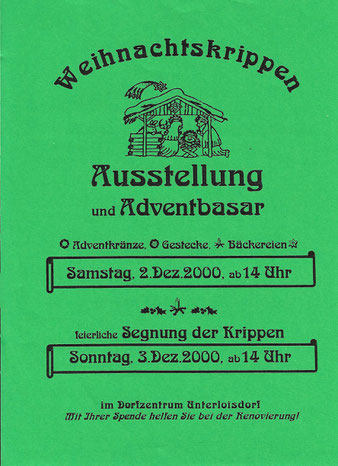 Advent 2000 Plakat