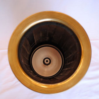 傘立て おしゃれ アンブレラスタンド アンティーク調 円筒形 樽型 古木 真鍮 イタリア製 カパーニ CAPANNI