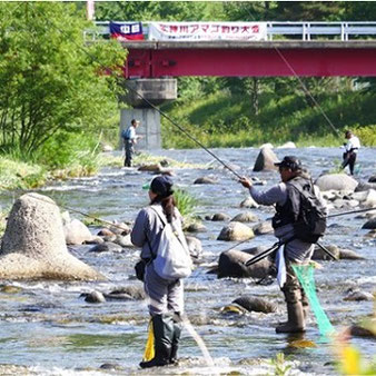 飛騨高山アマゴ釣り大会