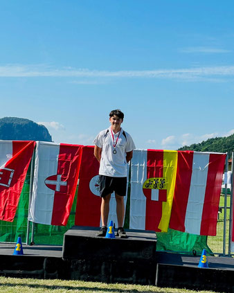 Gold-Junge Raphael Materna, Österreichische Meisterschaft Feld Gallizien 2022