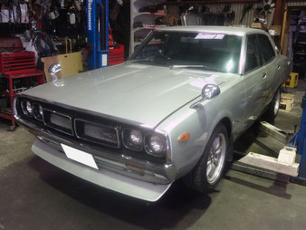 GC110ケンメリ　エンジンルーム塗装