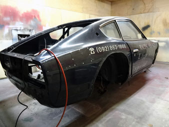 S30フェアレディZ　全塗装
