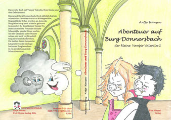 Vampir Valentin Band 2: Abenteuer auf Burg Donnersbach, Autorin Antje Hansen, Psst Hörmal Verlag