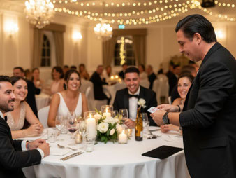 Romi, magicien pour enfants à Toulouse, amuse les enfants avec un spectacle coloré mêlant ventriloquie, humour et sculpture de ballons.