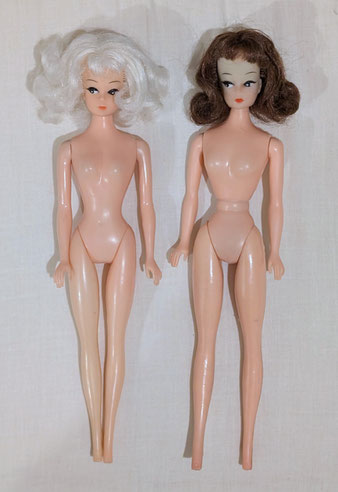 Comparison between the 66 Petra (left) and 67 Petra (right)